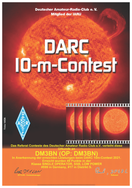 DARC 10m Contest