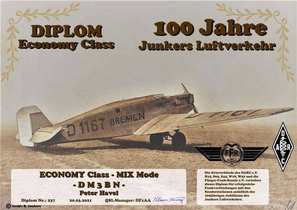 100 Jahre Junkers Luftverkehr