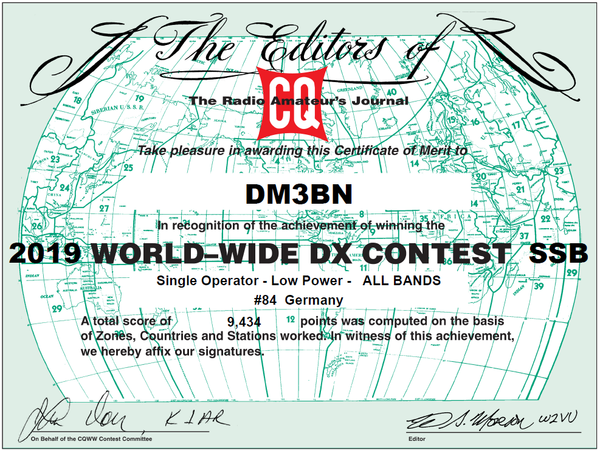 CQ World-Wide DX Contest SSB