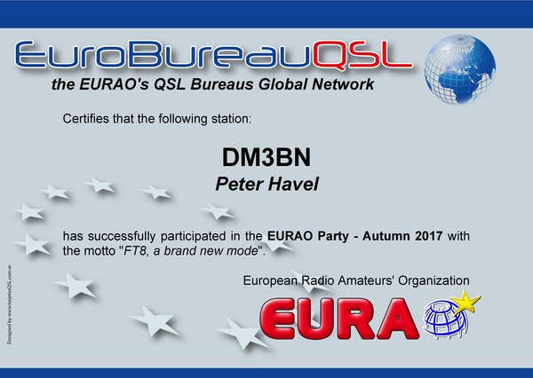 Europarty FT8 2017