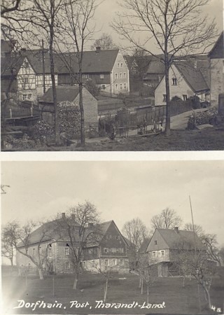 Dorfhain - historische Ansicht